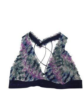 Victoria's Secret Love Pink Strappy Lace V-Neck Bralette, Size XL